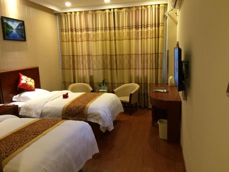 Greentree Inn Jiangsu Suqian Yiwu Business Center Fukang Avenue Express Hotel Ngoại thất bức ảnh