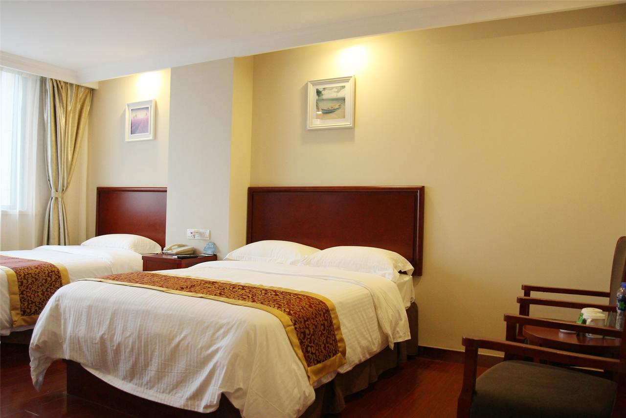 Greentree Inn Jiangsu Suqian Yiwu Business Center Fukang Avenue Express Hotel Ngoại thất bức ảnh