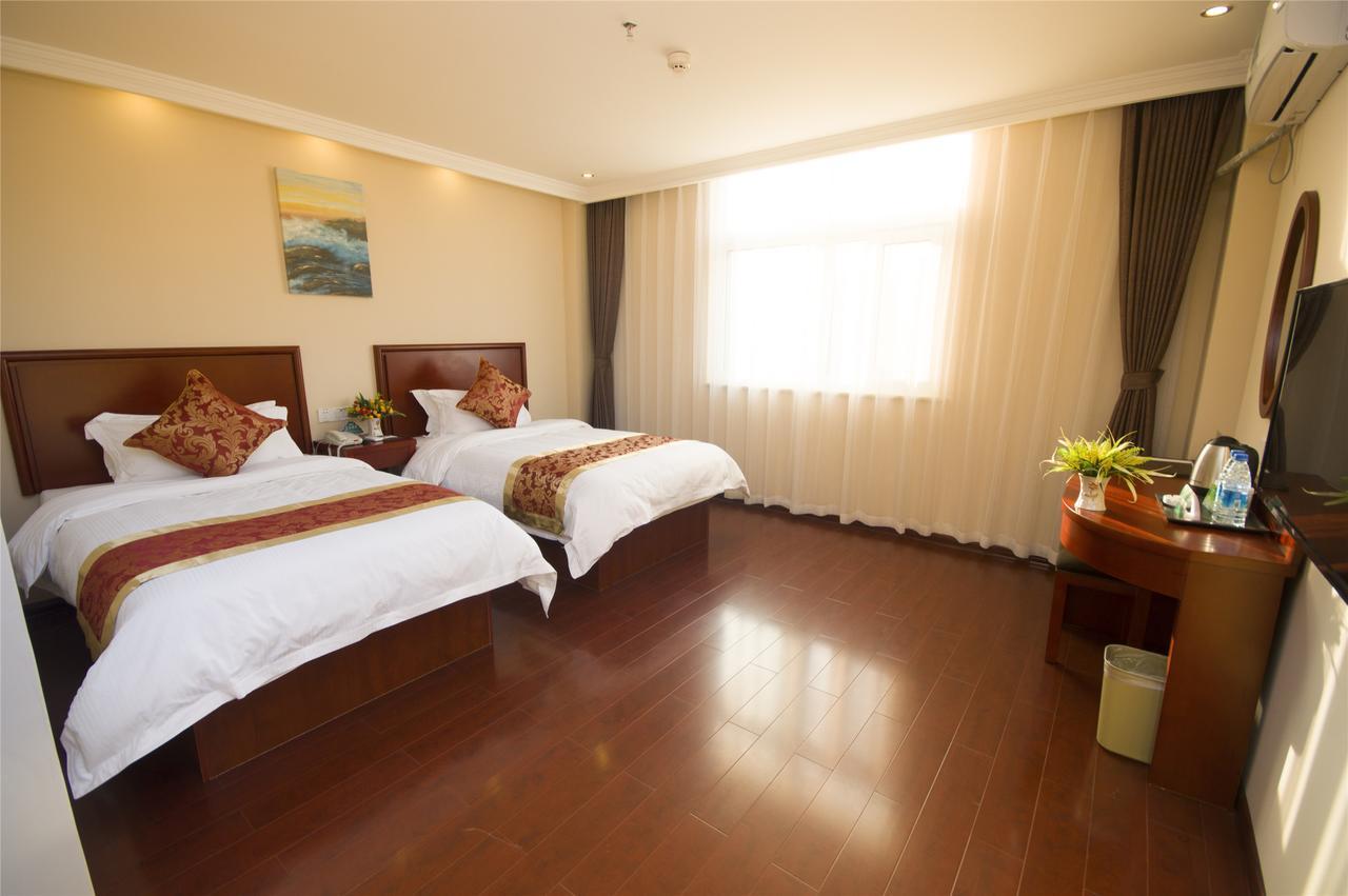 Greentree Inn Jiangsu Suqian Yiwu Business Center Fukang Avenue Express Hotel Ngoại thất bức ảnh