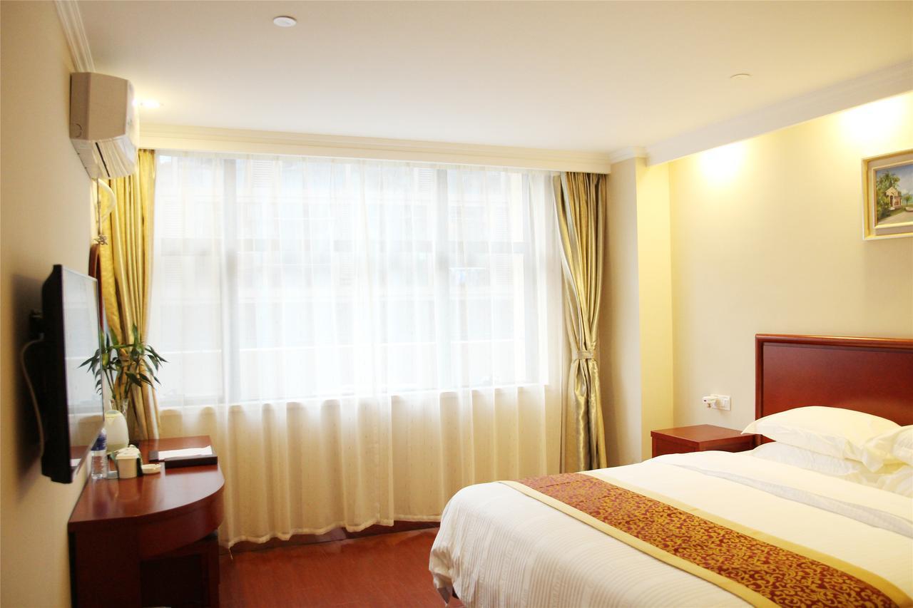 Greentree Inn Jiangsu Suqian Yiwu Business Center Fukang Avenue Express Hotel Ngoại thất bức ảnh